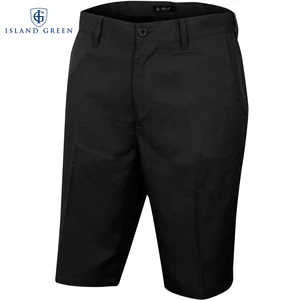 ISLAND GREEN HERREN PERFORMANCE KONISCHE GOLFSHORTS / SCHWARZ @ 60 % RABATT UVP