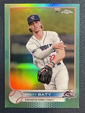 2022 Topps Pro Debut - Brett Baty Aqua Refractor /75