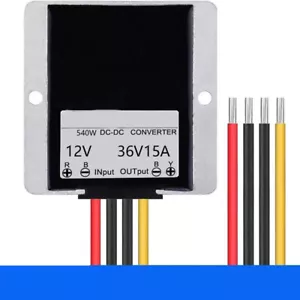 12V Step Up Power To 36V DC Converter DC Boost Voltage Changer Adapter Regulator - Picture 1 of 8
