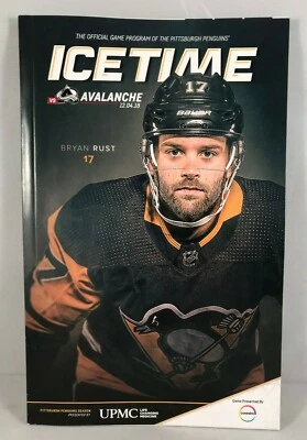 Bryan Rust Pittsburgh Penguins12/4/18 Icetime Program  PPG Paints Arena - Image 1 of 4