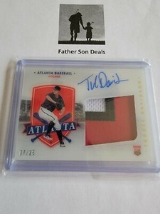 2021 Tucker Davidson Panini Chronicles Auto Tri-Color Patch RC PMS-TD (07/25)