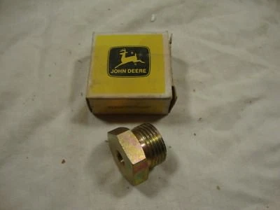 NOS John Deere R56993 Adapter Fitting plug rockshaft lift 4230 4430 Tractor - Image 1 of 4