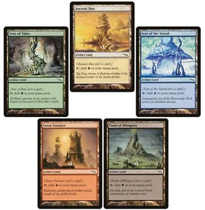 MTG Mirrodin MRD Vintage Artifact Lands NM/M (SELECT) - Picture 1 of 8