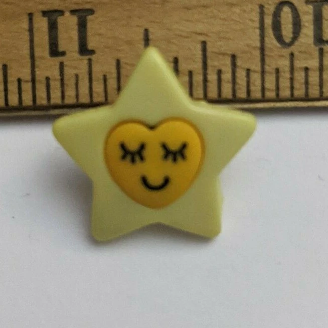 Star happy face shank - 21 mm 4/5"  - Image 1 of 1