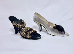Scarpe con tacco alto in miniatura lotto 2 pezzi - Foto 1 di 5