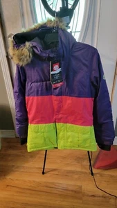 686 YOUTH EVOLUTION Ski Snowboard Hooded Polly Polly Insulated Jacket XL $180 - Picture 1 of 12