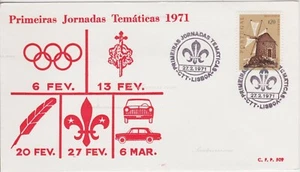 Cover Portugal, 1971. Lisboa. First Thematic Journey 1971 Event - Picture 1 of 2