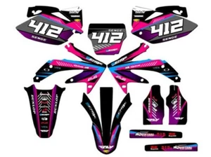 2005-2007 CRF 450 R SURGE Pink Senge Graphics Kit Compatible with Honda - Picture 1 of 10