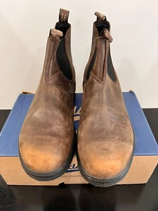 Blundstone 1615 Mens Elastic sided Boot Olive AUS 12 - Picture 1 of 5