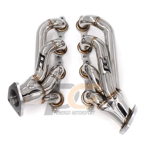 Shorty Headers for Chevy GMC Cadillac 03-06 Suburban Yukon XL Escalade SUV 6.0L - Foto 1 di 8