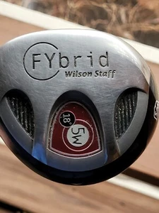 Left handed Wilson Staff Fybrid 5 Wood, 18 Degrees, Proforce V2 Flex S, Wt. 65 G - Picture 1 of 7