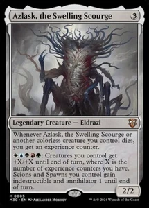 *MtG: 2x FOIL AZLASK, THE SWELLING SCOURGE -Commander Modern Horizons 3 Mythic* - Bild 1 von 1