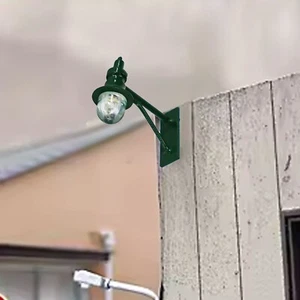 10 Piezas Tren Ferroviario Blanco Cálido Lámpara Luces de Pared LED Luz de Calle Diseño Escala HO - Imagen 1 de 12