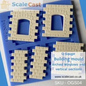 OGS04 Gauge Windows and Vertical Half sections O Gauge  Model Railway Scenery - Picture 1 of 3