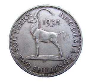 W220c Rodesia del Sur 2 chelines/florín 1935 - Imagen 1 de 2