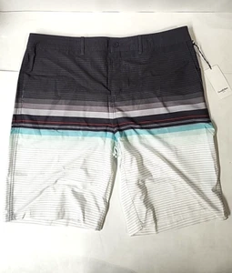 Goodfellow Hybrid Swim Boardshorts Herren 40 NADELSTREIFEN - Bild 1 von 8