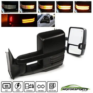 For 2014-2018 Silverado Sierra 1500 Power Heated Towing Mirrors+Smoke Signal - Foto 1 di 7