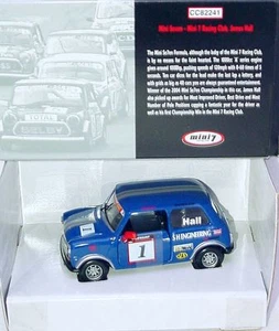 Corgi Toys 1:36 MORRIS MINI COOPER "HALL" Racing Club Model Car CC82241 MIB`05! - Picture 1 of 6