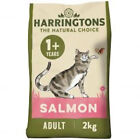 Harrington Cat Food Complete Dried 2kg - Chicken, Salmon, Senior, Indoor @Melia