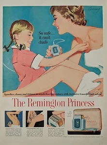 1958 Remington Princess Shaving Machine, Unique Retro Art To Be Framed - Imagen 1 de 1