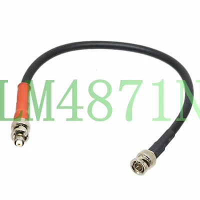 BNC male to High Voltage RP.BNC 5KV SHV 5000V Power terminal RG6 1FT Test cable - Image 1 of 2