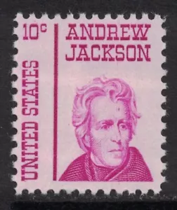 Scott 1286- Andrew Jackson, Prominent Americans Series- MNH 10c 1967- mint stamp - Picture 1 of 1