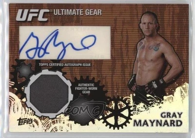 2010 Topps UFC Series 4 Ultimate Gear Relic Auto /25 Gray Maynard #UG-GM Auto - Image 1 of 2