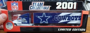 2001 WHITE ROSE COLLECTIBLES DALLAS COWBOYS TRACTOR TRAILER DIE CAST 1/80 LQQK - Picture 1 of 1