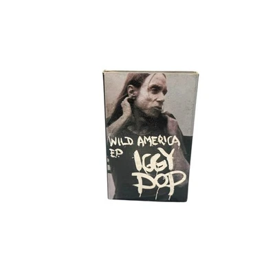 Vintage 1993 Virgin Records Wild America EP Iggy Pop Cassette Working - Image 1 of 4