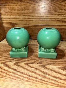 Portacandele vintage Fiestaware lampadina verde a pagamento MCM USATO IN OTTIME CONDIZIONI - Foto 1 di 5