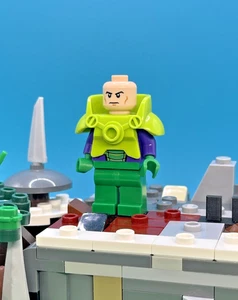 LEGO Lex Luthor Minifigure - Battle Armor, Green Legs sh0292 Superman - Picture 1 of 8