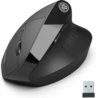 JLab Ergonomic Vertical Mouse - USB/Bluetooth - Silent - Image 1 of 4