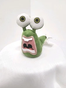 Juguete de peluche de 5" de la película Flushed Away Dreamworks Green Slug/etiquetas raro - Imagen 1 de 6