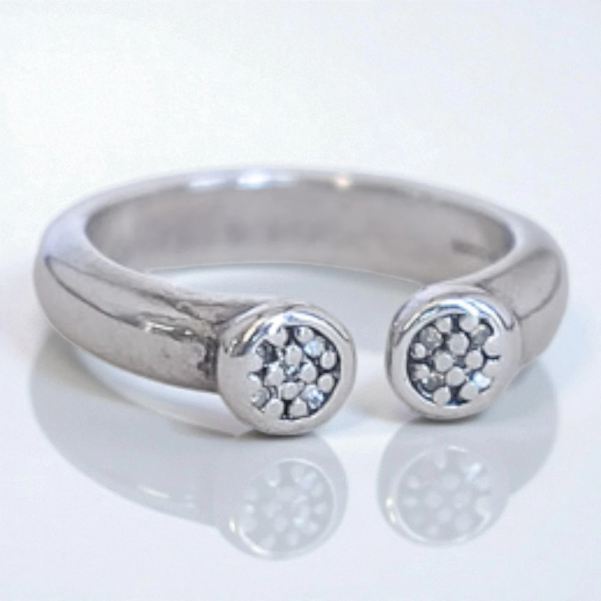 链接伦敦钻石精美戒指| eBay