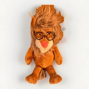 Between the Lions Theo Plush Eden Toys Stuffed Animal Glasses PBS Kids 12” - Picture 1 of 4