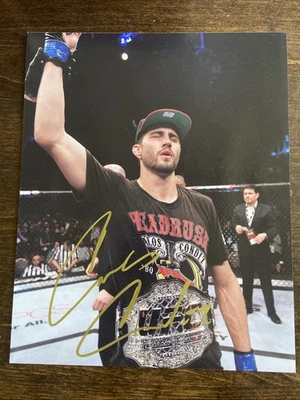 foto firmada carlos condit campeón ufc Foto 1 de 2