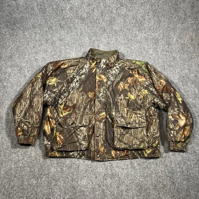 Game Winner Sports Wear Jacket Mens Extra Large Mossy Oak Breakup Camo Hunting - Image 1 of 4