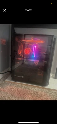 rgb gaming pc and monitor used but works amazing  - Image 1 of 2