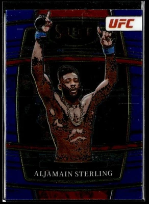 2022 Panini Select UFC #57 Aljamain Sterling Blue - Image 1 of 2