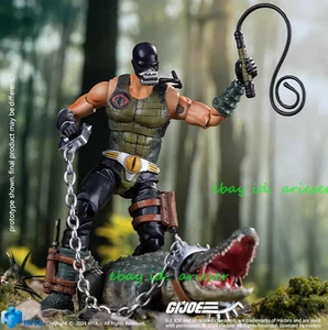 Figura de acción Hiya Toys 1/18 G.I.Joe Master Croc Fiona Cibani 11 cm juguetes nuevos - Imagen 1 de 8