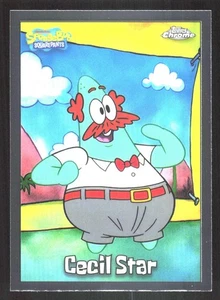 2025 Topps Chrome Sponge Bob Cecil Star #40 - Picture 1 of 2