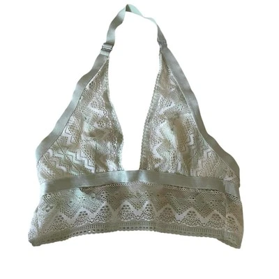 Bralette Halter Urban Outfitters Como Nuevo y Crema Talla S/M Foto 1 de 2