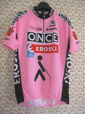 Maillot cycliste ONCE Giordana centenaire tour 2003 Jersey cycling Vintage - XXL - Photo 1/4