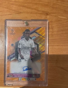 2022-23 Topps Finest UEFA Club Competitions - Autógrafos Orange Refractor #A-EC - Imagen 1 de 2