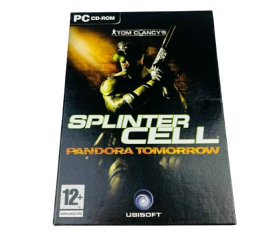 Tom Clancy's Splinter Cell Pandora Tomorrow Windows PC CD ROM Rare  - Image 1 of 4