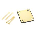 Metal Electric Guitar Neck Plate With Screw For Fender Stratocaster Telecaster