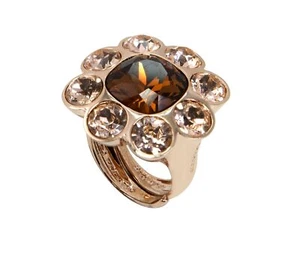Anello Donna REBECCA BPBARP02-14 Bronzo Rosè Swarovski Pietra Misura 14 - Foto 1 di 1
