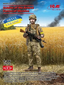 ICM Models 1/16 Brave Ukraine: Soldier of the Armed Forces of Ukraine ICM16104 - Picture 1 of 1