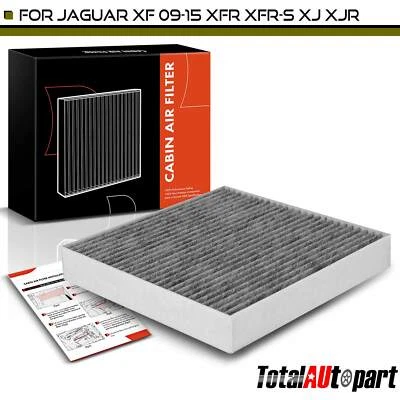 Filtro de aire de cabina de carbón activado para Jaguar XF 2009-2015 XFR 2010-2015 XJ XJR Foto 1 de 4