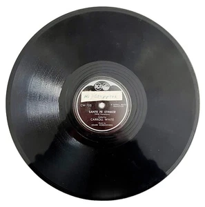 Carroll White Sante Fe Stinker 78 Record 1950s 10" Ozark Hoedowners VRF78 - Bild 1 von 2